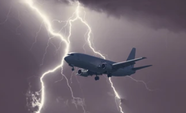 Rare dark lightning may briefly strike planes