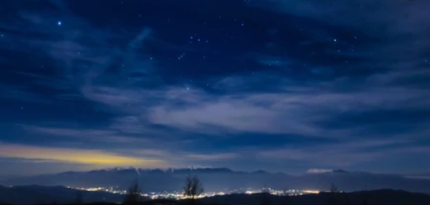 light pollution is concealing the night sky